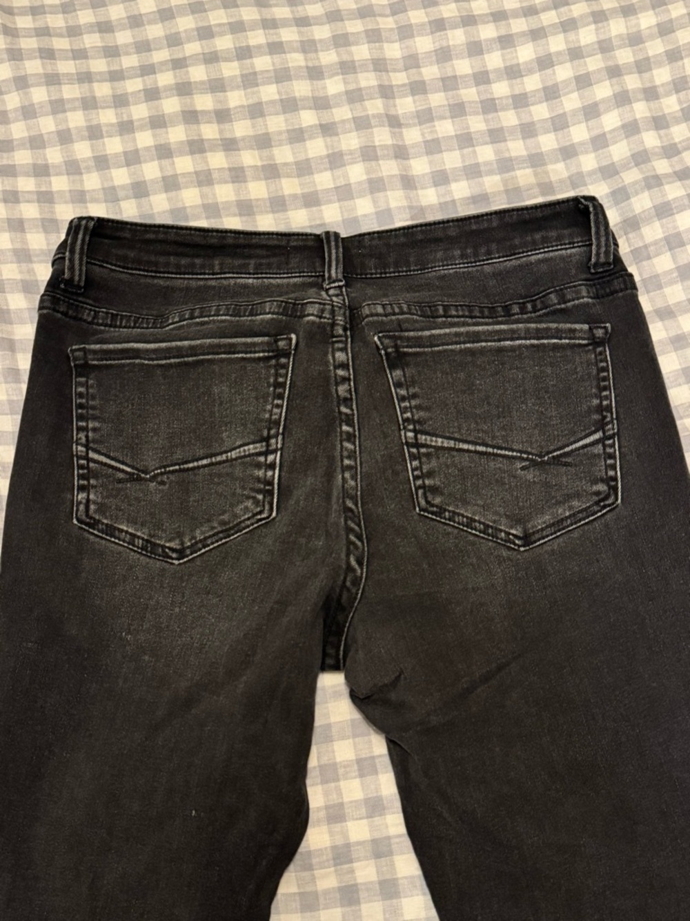 BKE Payton Ankle Skinny Jeans - Black - Picture 6 of 9